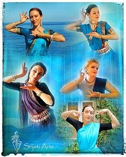 “”A certain blue enters your soul” - Henri Matisse. Our Odissi Online Divas.